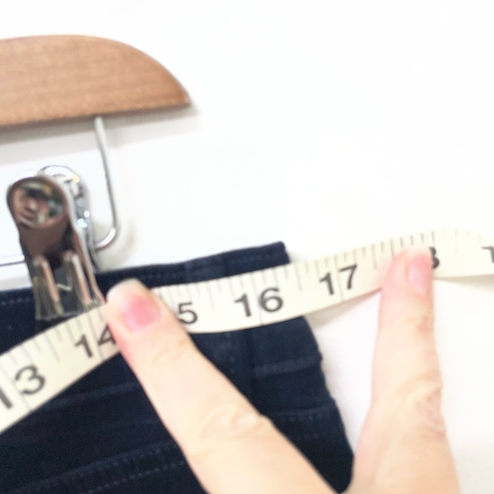 Ann Taylor Loft Pants Women Size 29/8 Blue, Corduroy, High Rise, Modern Skinny - Picture 7 of 7